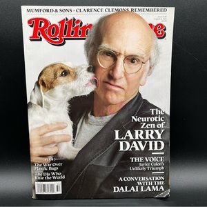ROLLING STONE Magazine August 4, 2011 Larry David ~ Mumford & Sons ~ Clemons